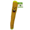 My Name is B, Cute Stuffed Parody Blunt Dog Toy, Funny Squeaky Weed Toy, Cool Plush Novelty 420 Gift for Pets & Their Owners